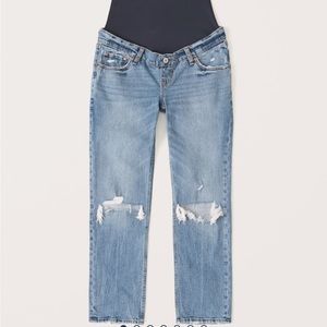 Abercrombie & Fitch Maternity Ankle Straight Jean